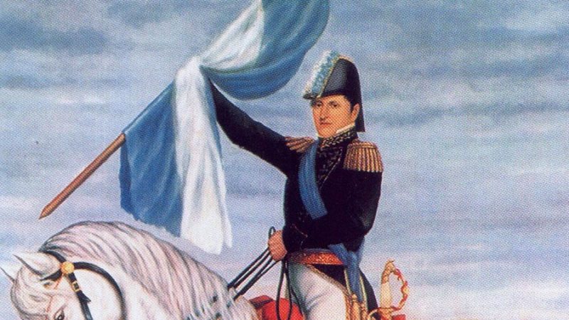 Belgrano y las dos banderas argentinas