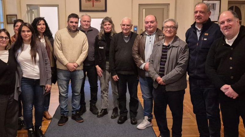 Monseñor Jorge Lozano recibió a trabajadores de los medios públicos