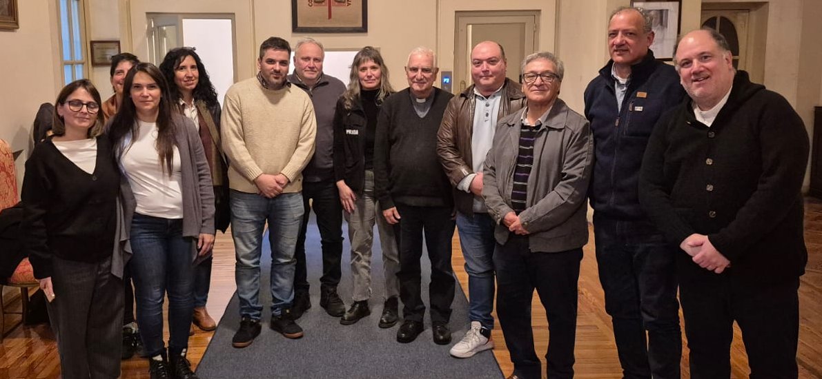 Monseñor Jorge Lozano recibió a trabajadores de los medios públicos