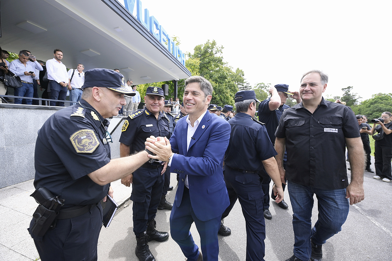 Kicillof encabezó la firma de Entramados, enfocado en prevención e intervención temprana