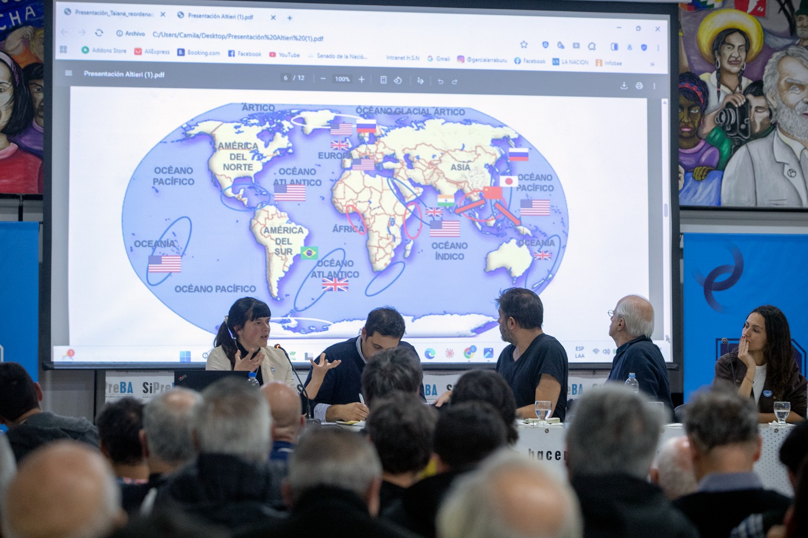 El Canal Magdalena en el eje de un debate sobre la  soberanía nacional
