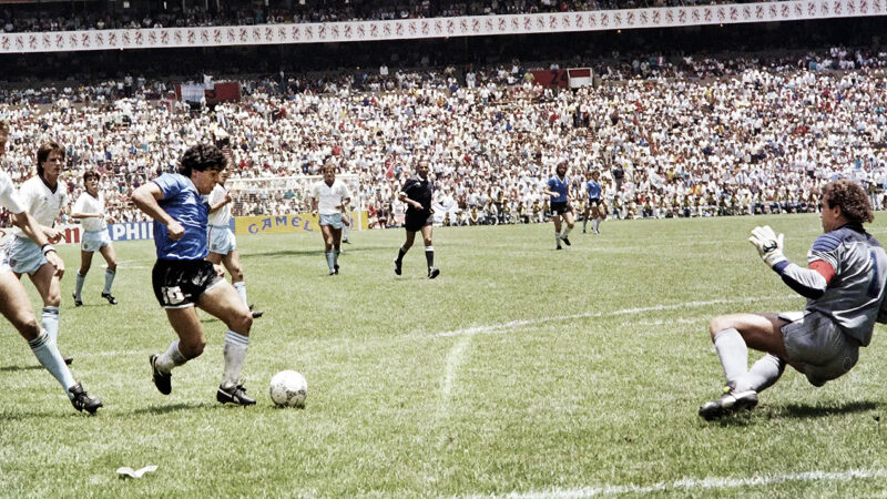 La semifinal contra Inglaterra revive la épica del histórico partido del Gol del Siglo de Maradona