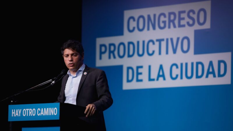 Kicillof también juega fuerte en CABA